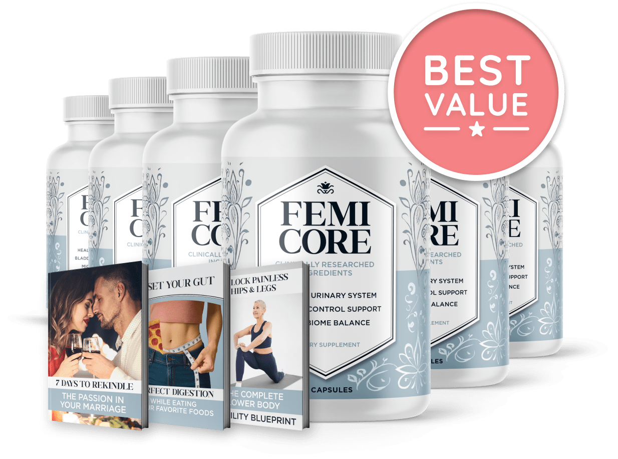 Femicore six bottle package